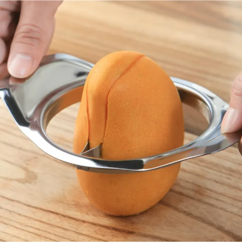 Mango Slicer NEW Fruit Tools Mango Peel Knife Splitters Vegetable Tools Stainless Steel Cutters Corer Kitchen Peeler