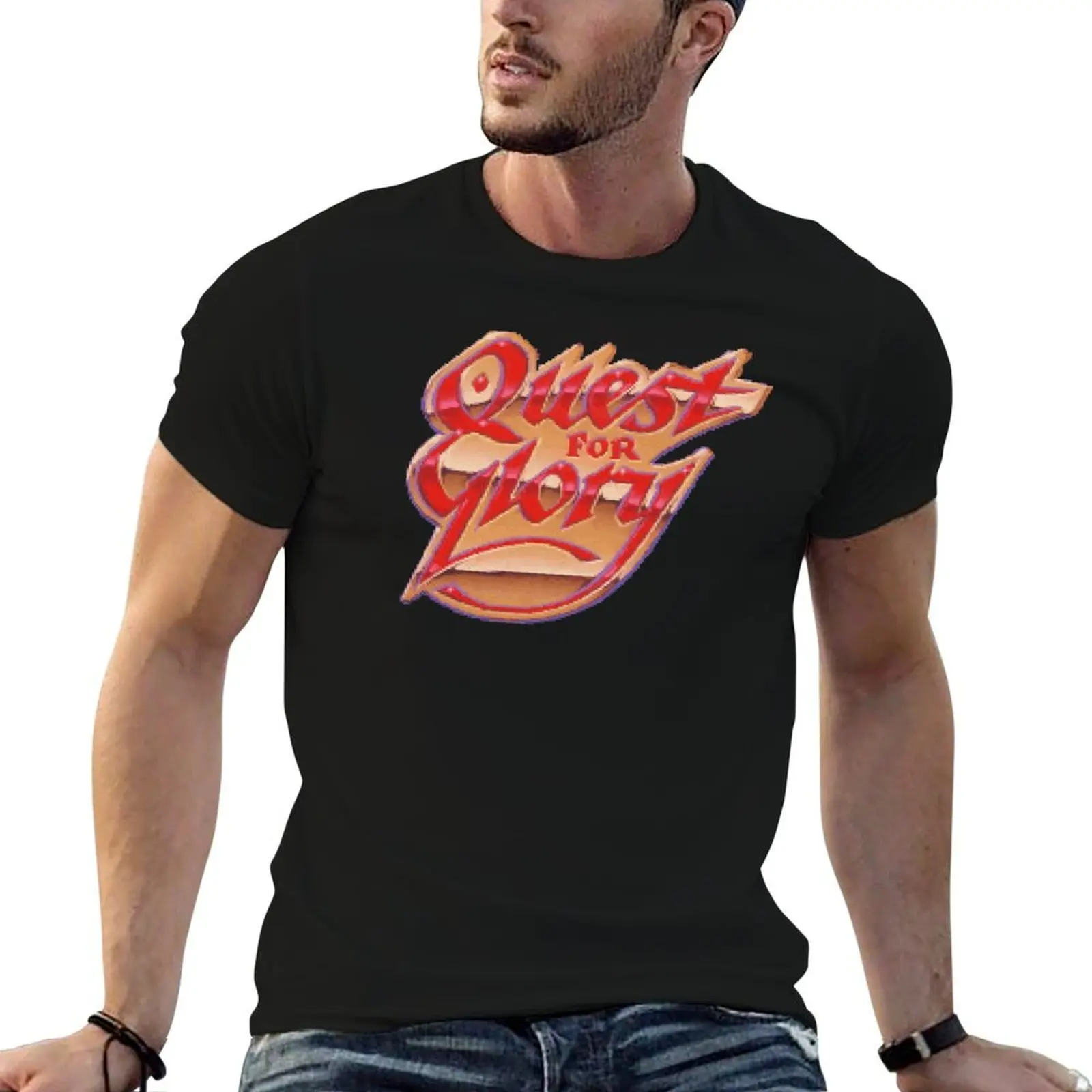 Quest for Glory T-Shirt Lightweight Cooling Short Sleeve Tee
