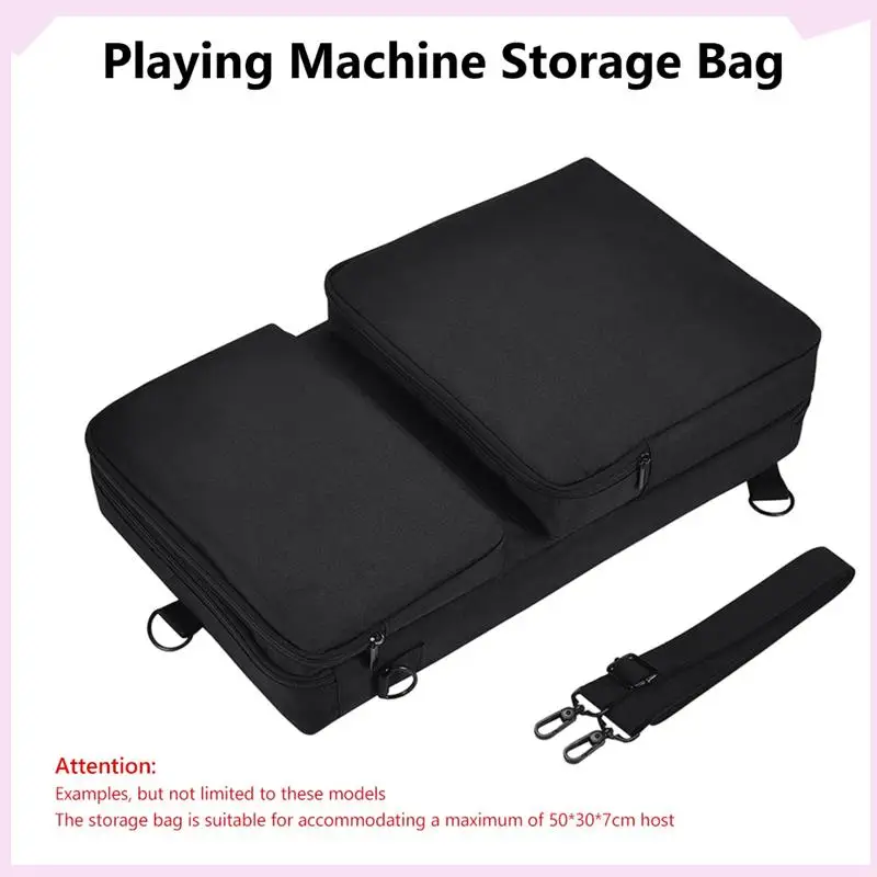 

B24B 1 Piece Portable DJ Controller Storage Bags Dustproof Turntables Protective Case Black Polyester For Pioneer DDJ-400 DDJ-FL