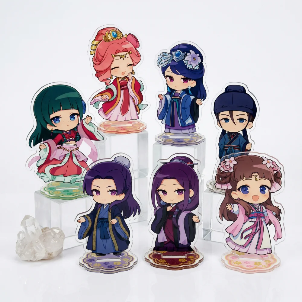 Anime The Apothecary Diaries Acrylic Stand Key Kusuriya No Hitorigoto Figure Gao Maomao Shun Li Bai Display Stand For Friends