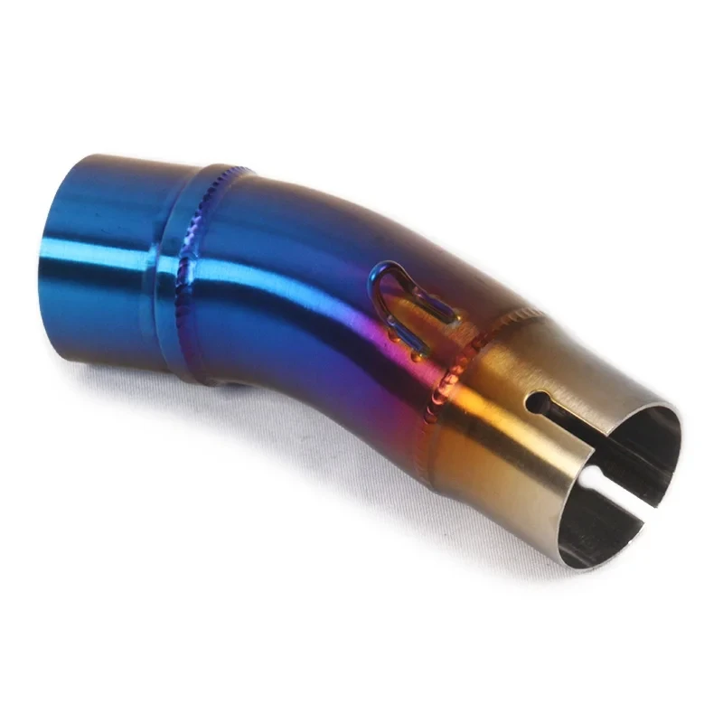 Motorcycle Exhaust Pipe Middle Link For Kawasaki Ninja 400 Z400 Z250 2017-2021 51mm Tubo De Escape Muffler System Accessories image 6