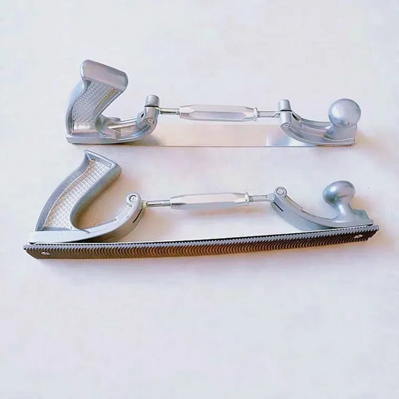 Lime per lucidatrice per carrozzeria con denti fresati con telaio regolabile parte durevole supporto per File in acciaio con denti curvi per lucidatura del pannello metallico