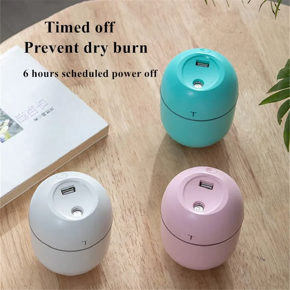 220ML Mini Electric Ultrasonic Air USB Humidifier Aroma Diffuser Low Noise