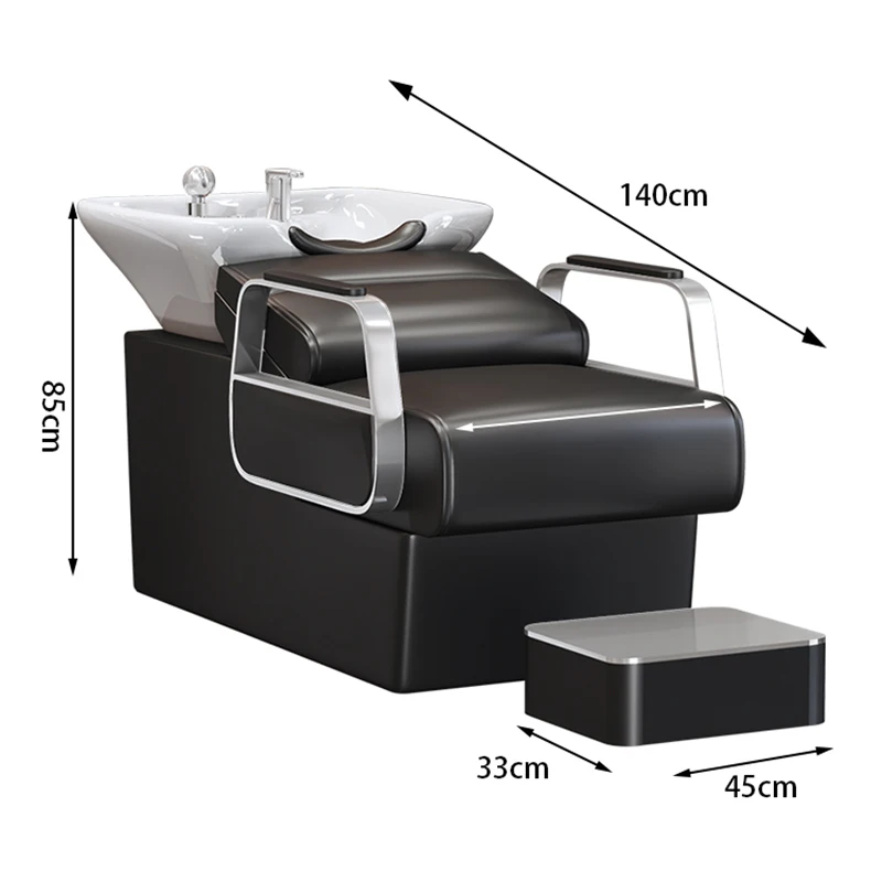 Premium Creative Aesthetic Elegant Salon Chairs Luxury Shampoo Chairs Kosmetiksalon Ausstattung Möbel Salon Furniture