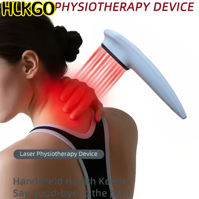 Professional 650nm 808nm Cold Laser Therapy Device for Knee Arthritis Pain Relief - Effective for Human & Pet Use