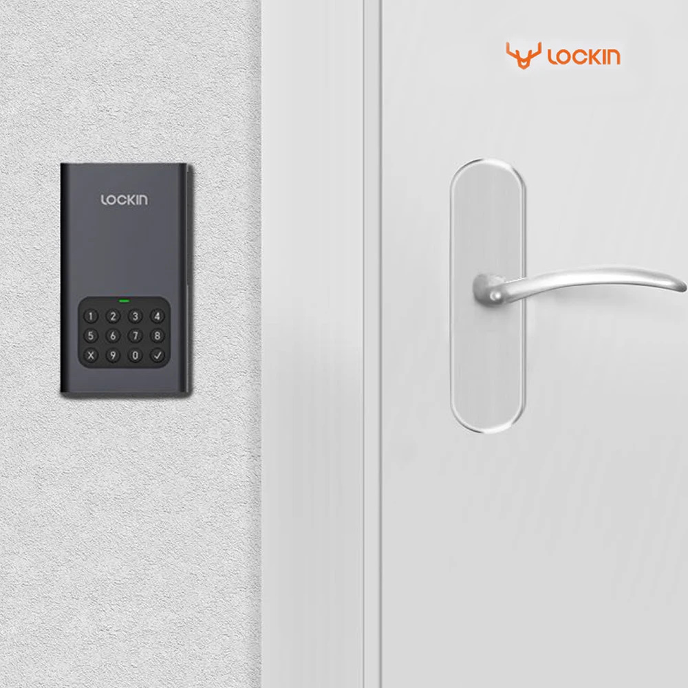 Lockin – coffre-fort intelligent Tuya, boîte de rangement à clé en alliage, étanche IPX5, mot de passe dynamique, Bluetooth, télécommande