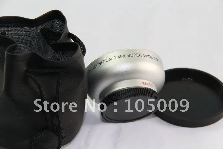 43mm 0.45X Wide Angle Macro Conversion Lens for FOR Panasonic 0.45x 43