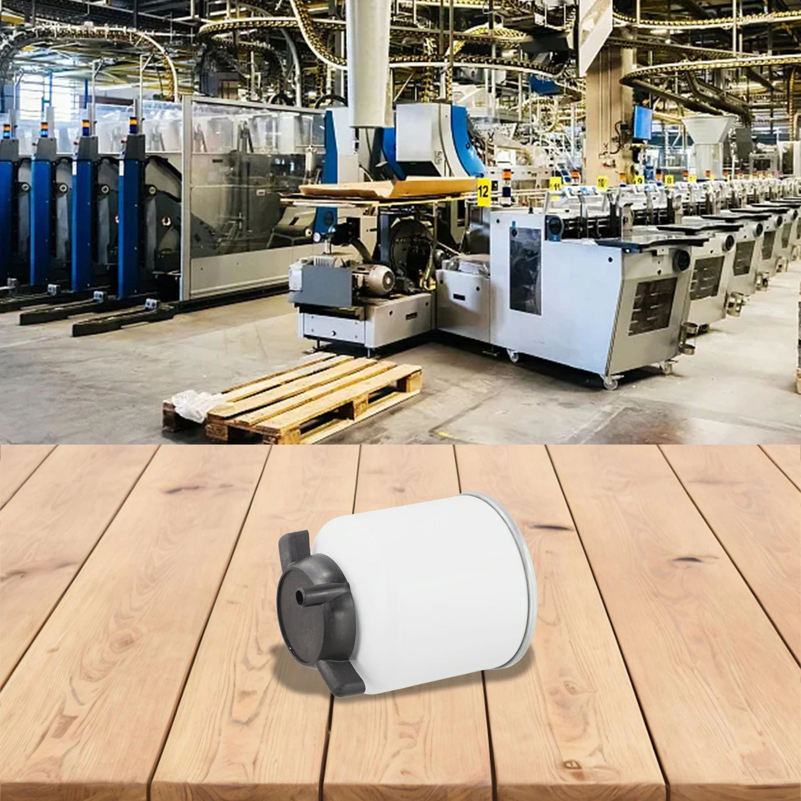 Filtre haute performance Filtre à carburant diesel Protection du moteur Matériau métallique 99,8 Efficacité de filtration Biodiesel adapté