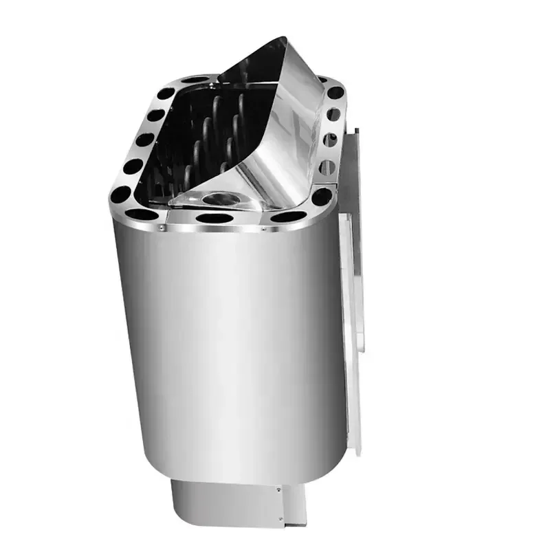 Modern Stainless Steel Electric Sauna Heater Oven Internal Control Dry Steaming Gym Equipment   Apartment Use Ice