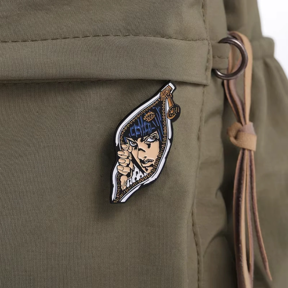 Anime Comic Character Enamel Pins Custom Jojo Japan Tv Animation Brooches Lapel Badges Classic Jewelry Charm Gift