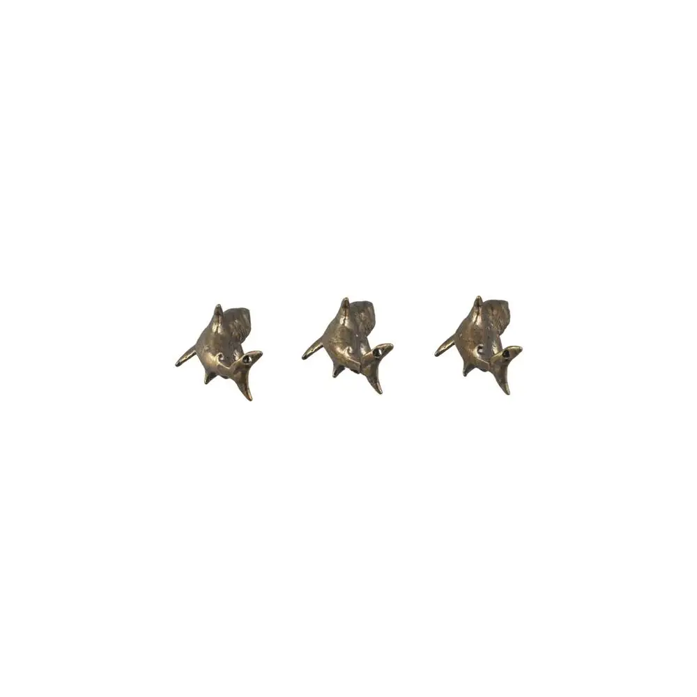 Personality Small Shark Statue Shark Antique Simulation Animal Animal Handicrafts Desktop Ornament Car Keychain