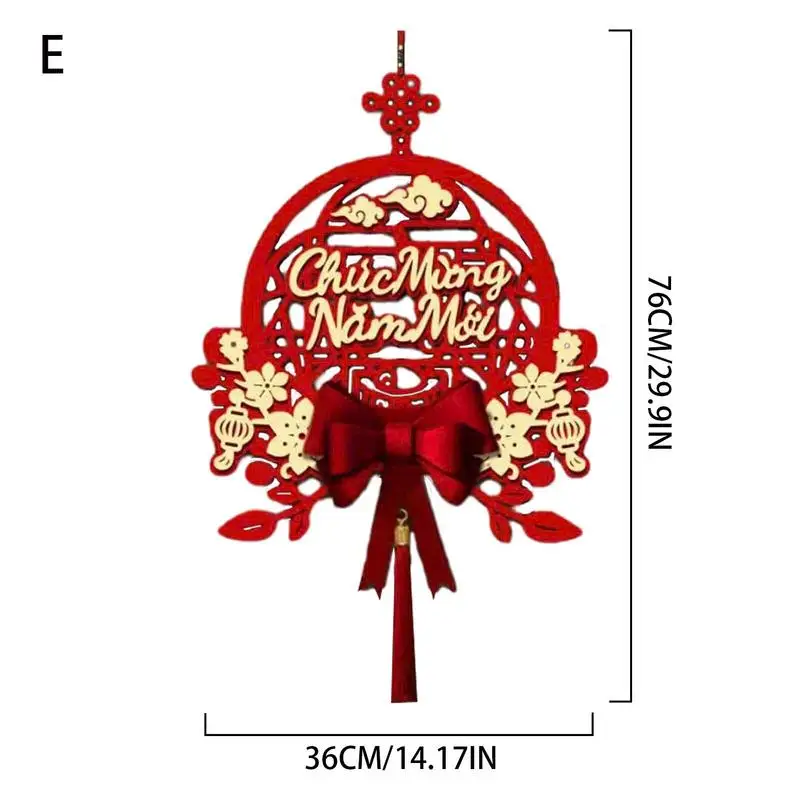 Decoração do Ano Novo Chinês, Personagem Vietnamita, Enfeites De Pendurar, Decorações do Ano do Dragão, Decorações Tradicionais Penduradas, 2024
