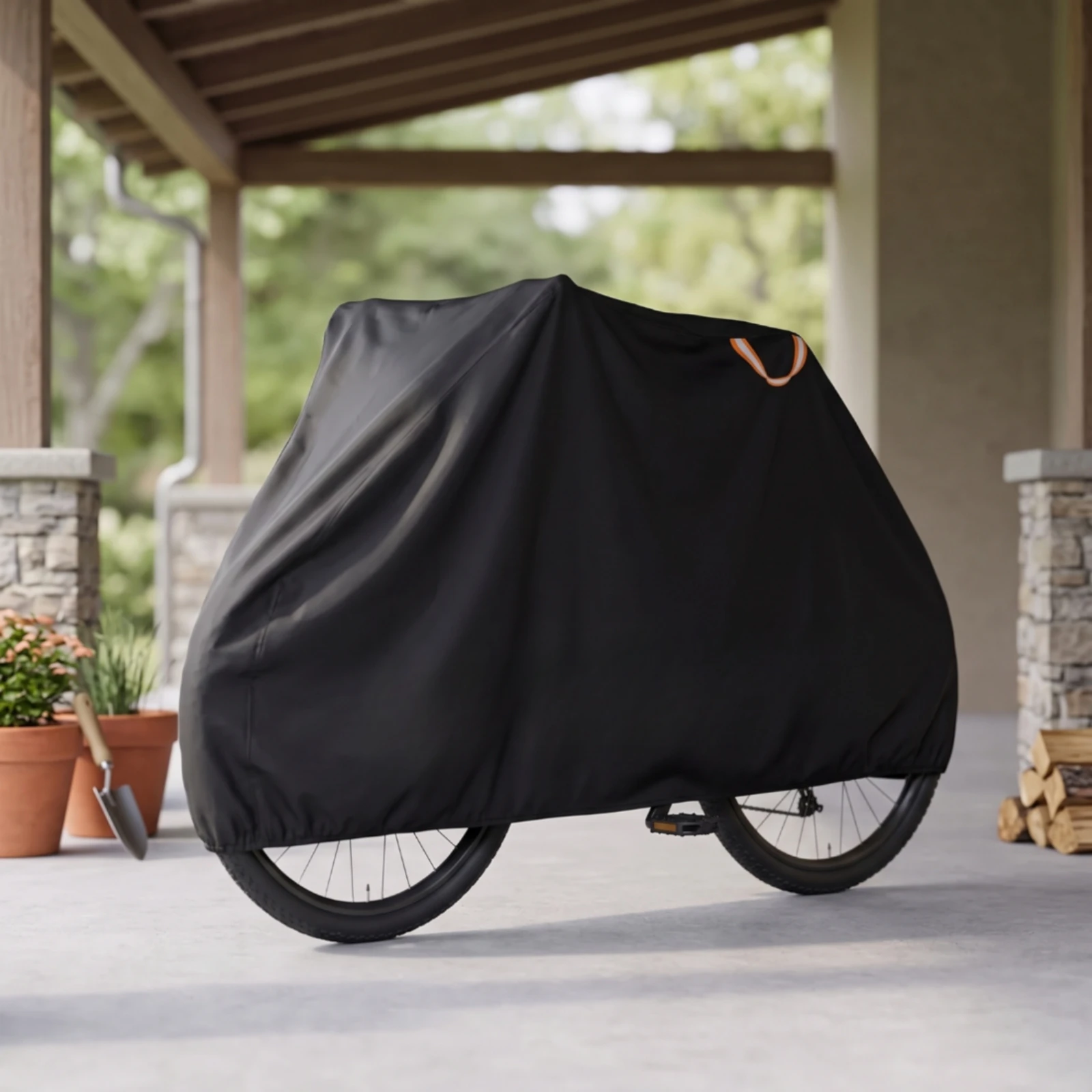 Cycle Cover with Loop Heavy-Duty Bike Storage Cover Full-Coverage Resistant for Outdoor, Garage