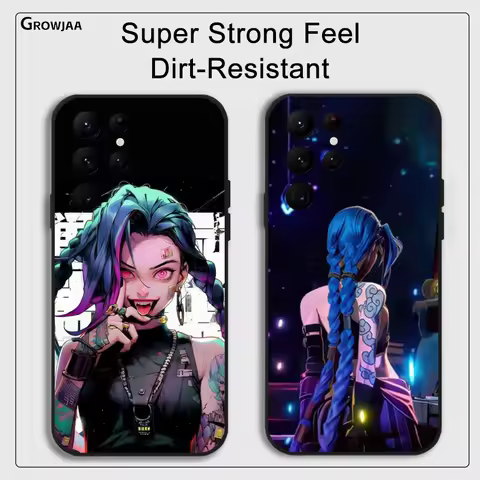 Anime L-League Of Legends Phone Case for Samsung Galaxy S24 Ultra S22 S23 Ultra S21 S20 5G Protective Silicone TPU Funda
