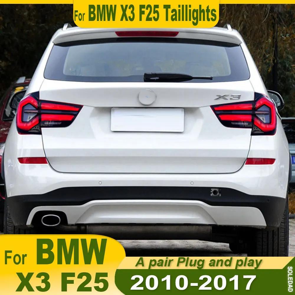 A pair Car Lights For BMW X3 2010-2017 F25 LED Auto Tail light Assembly Upgrade 2023 The Newest G01 G08 Design Signal Lamp