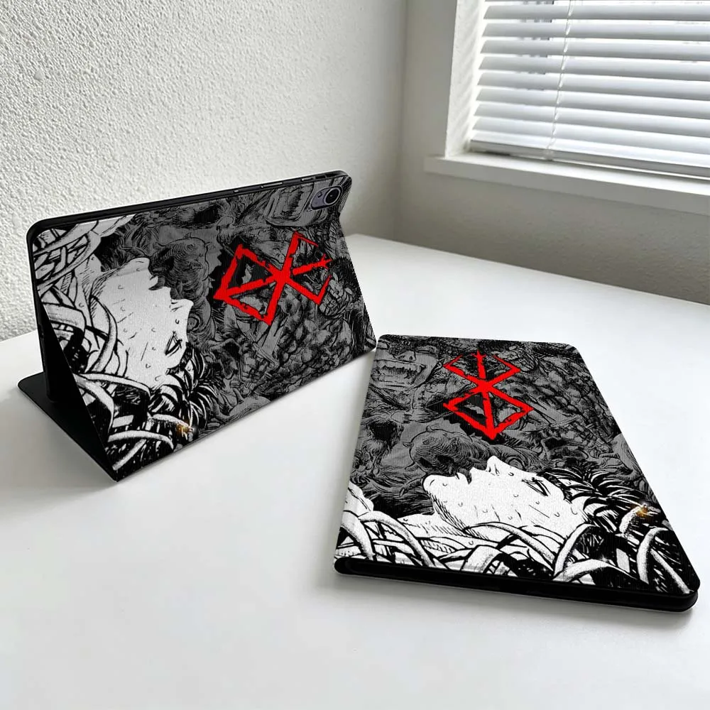 Anime B-Berserk Art Logo Cover For Huawei MatePad MediaPad MagicPad Honor Pad 10 9 8 X10 X9 X8 Pro Soft Inch Tablet Case
