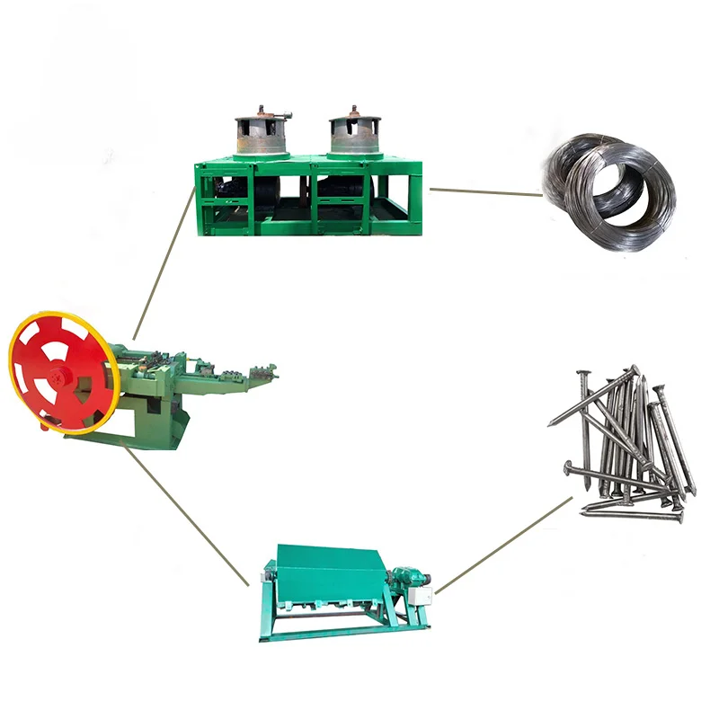 Steel Wire Nails Molding Machines Nail Making Machine Nail Manufacturing Production Line Price