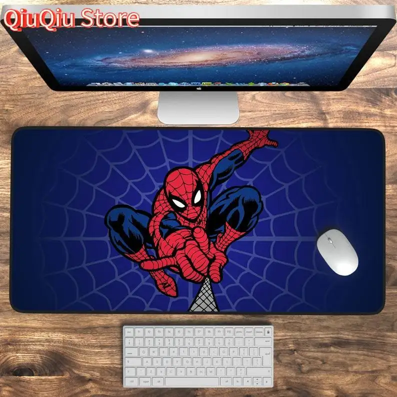 

Spiderman Desk Mat, Large Mouse Pad, XL Mousepad, Gaming Desk Mat, Cute Gaming Desk Pad, Gift For Boyfriend, Gift For Dad, Keybo