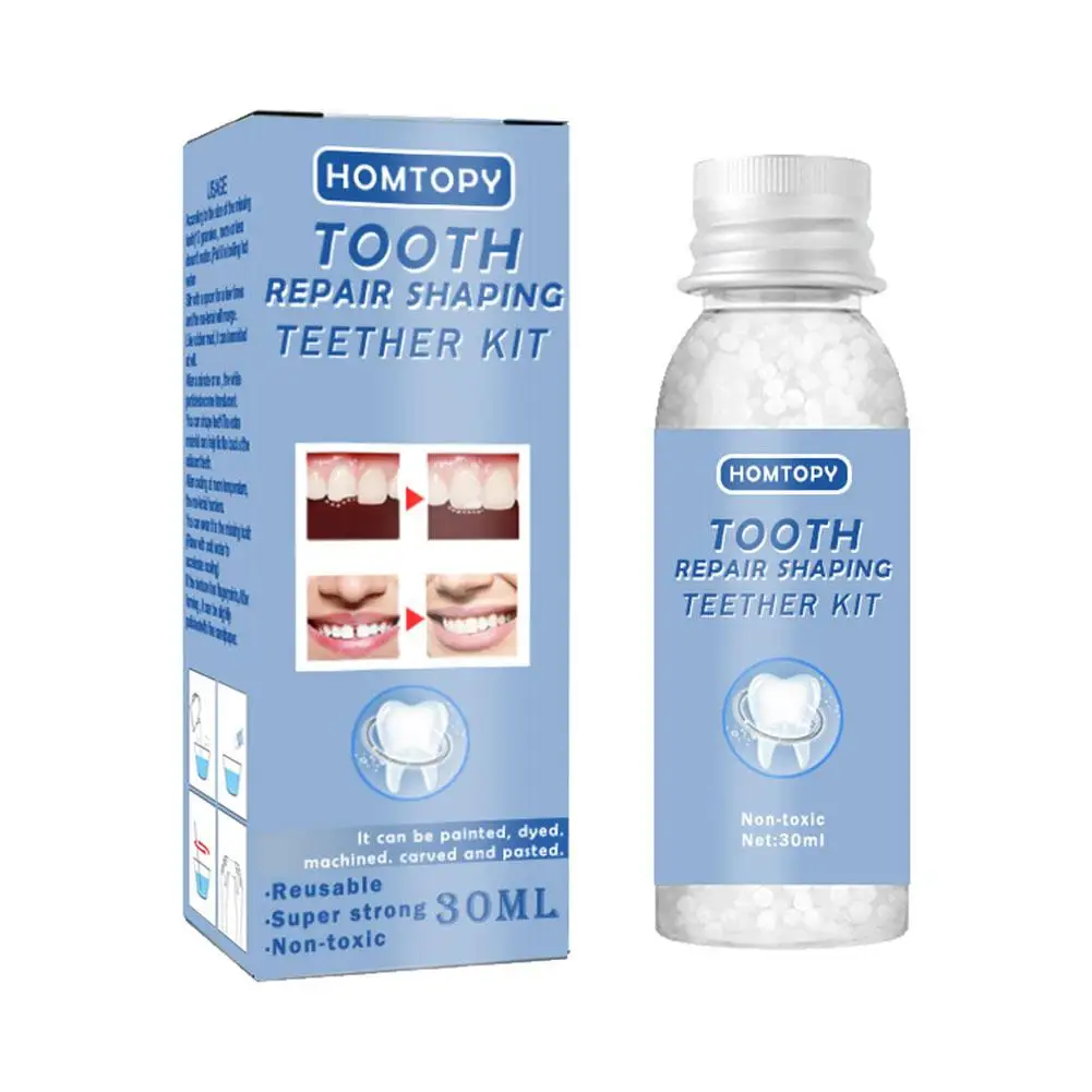 30ml oral dentes falsos enchimento cola reparação temporária dental moldar kit falso 2023 novo kit dentaduras dentes dentes enchimento b3h5