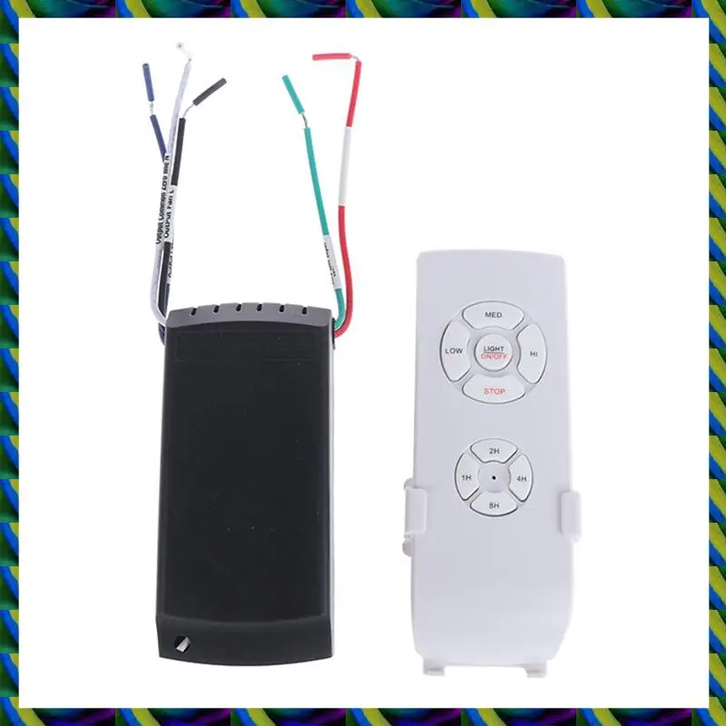 Ежедневно 110 220 В универсальный умный потолочный вентилятор лампа пульт дистанционного управления вентиляторы переключатель света портативный противоскользящий приемник для дома