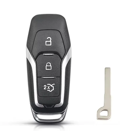 Умный чехол для ключа с дистанционным управлением для Ford Mustang Fusion Edge Explorer Escape Focus C-Max Transit Mondeo Kuga Ranger Flex Mercury 2013-2017