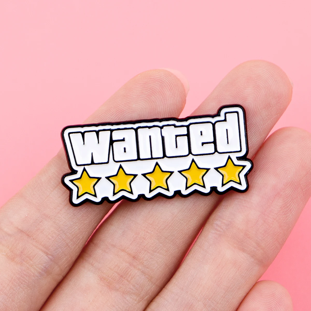 نجمة المينا دبوس مضحك بروش الصنوبر التلبيب شارة بدبابيس على ظهره الملابس والاكسسوارات الأزياء والمجوهرات أصدقاء الهدايا