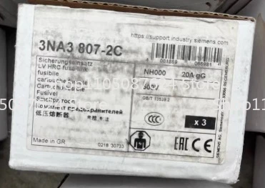 1pcs Brand new original fuse 3NA3 807-2C NH000-gG 20A 3NA3807-2C