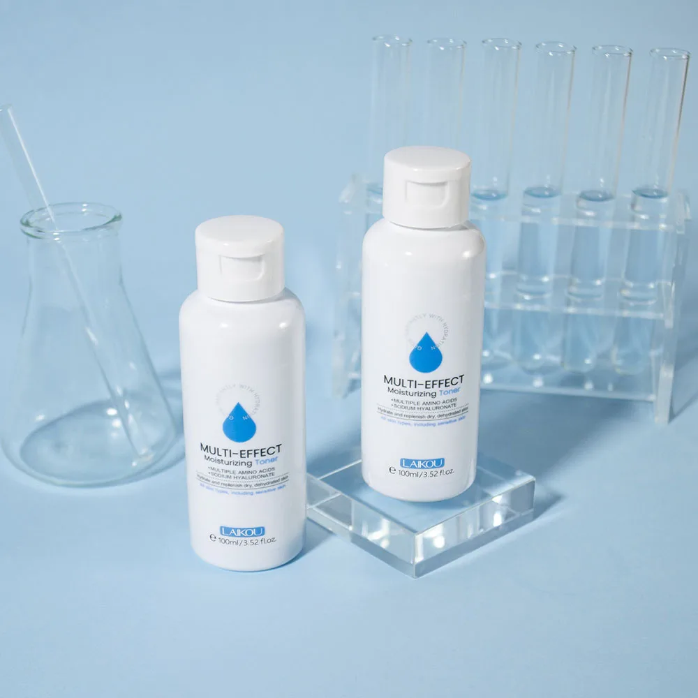 LAIKOU 100ml Face Hydrating Toner, Moisturizing Soft Skin Lotion for All Skin Types, Soothing Daily Skin Care Essence Water