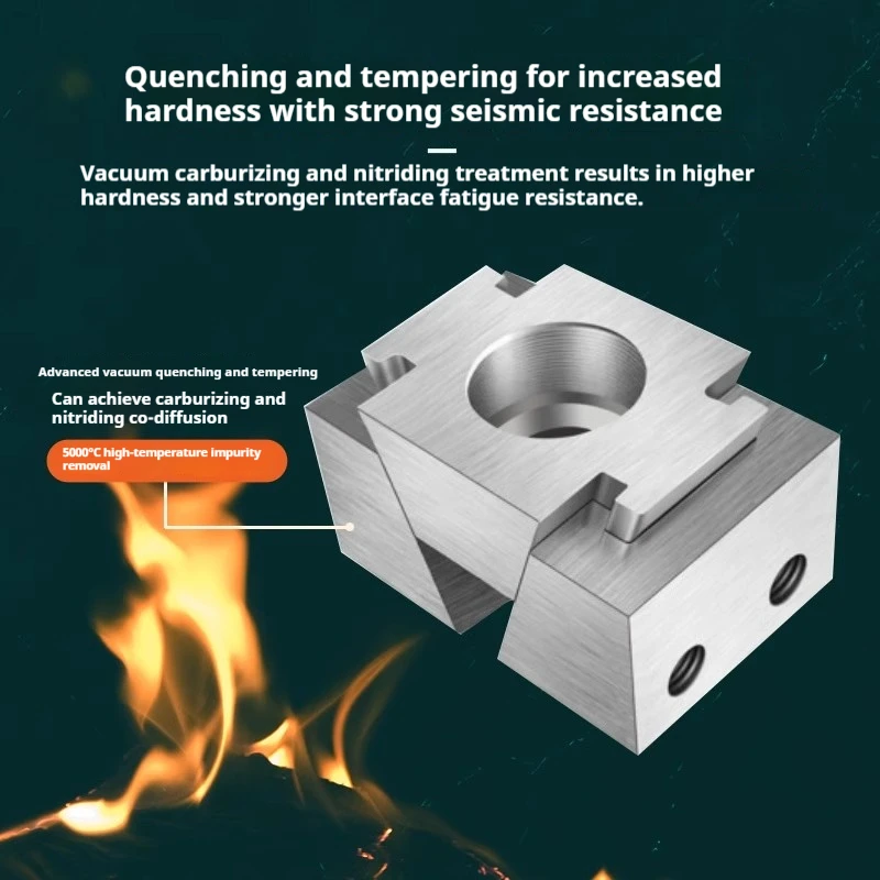 M6 M8 M10 CNC OK 고정 클램프 고정 클램프 블록 바이스 양면 조절식 멀티 스테이션 웨지 테이블탑 바이스 (고정/작업용)