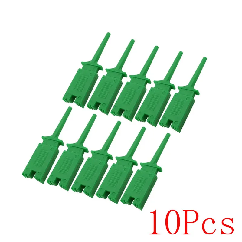 20/30CM Test Haken Clip Logic Analysator Kabel Greifer Sonde Jumper Draht Klemme Kit Gelb/Rot/schwarz/Grün/Weiß/Blau