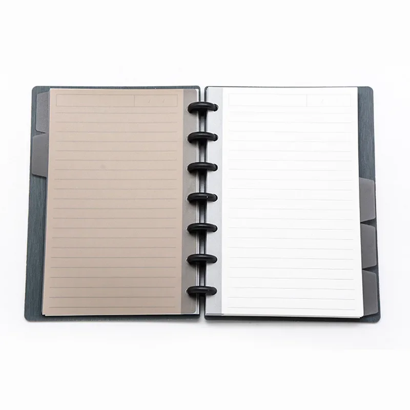 Fromthenon Mushroom Hole Notebook Index Dividers A4 A5 Loose-Leaf Planner T Puncher Office Accessories Bookmark Index Page