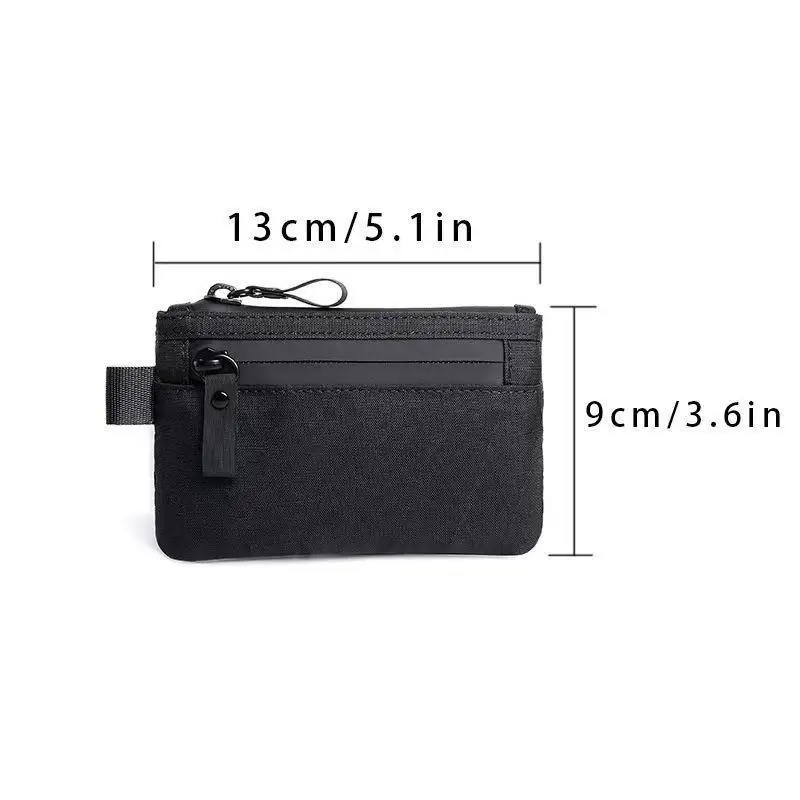 Tragbare Taktische Geldbörse Wasserdichter RFID-blockierender Kreditkartenhalter Mini EDC-Tasche für Reisen und Einkaufen – Detail 2