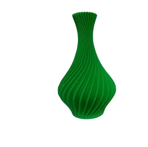 Vaster Plants Spiral Model Green-Jug Decoration 18CM