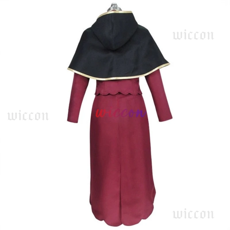 أزياء أنيمي فانيسا التأثيرية بلاك كلوفر فانيسا اينوكا التأثيرية أزياء شعر مستعار وقبعة قفازات فستان موحد بدلة للنساء البالغات