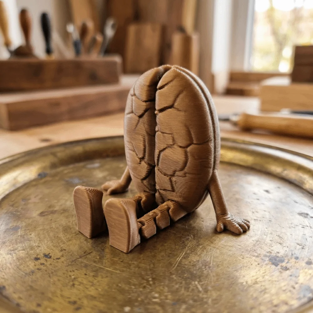 3D Print Coffee Bean Ornaments Funny Sculpture Chocolate Ornament Model Multi Functional Home Decorations Living Room
