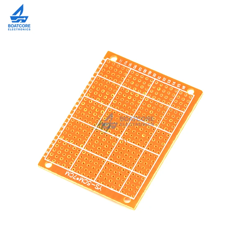 1PCS Single Side Super Prototype Breadboard 5X7cm 432 Points Bread Board