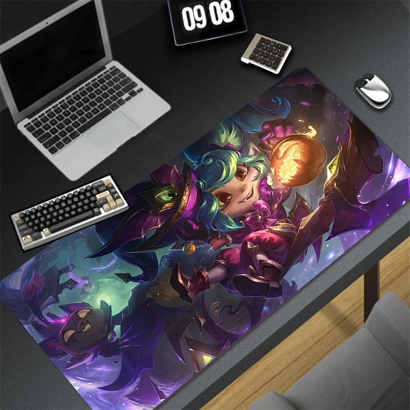 

Computer Gaming Accessories Mousepad Office PC Mouse Pad Keyboard Pad L-league Of Legends Poppy Desk Decoracion Anime Desk Mat
