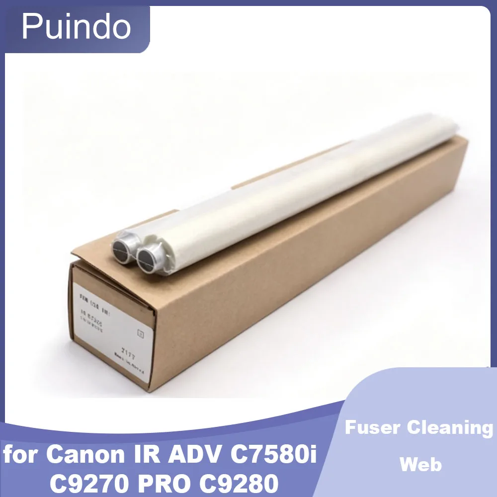 1PC Compatible Fuser Cleaning Web for Canon IR ADV C7580i C9270 PRO C9280 Oil Cloth Cotton Swab