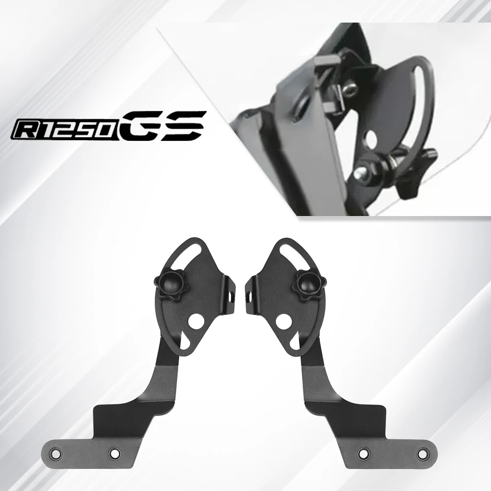 

2025 GS1200 1250 Windscreen Windshield Stabilizer Support Holder For BMW R1200GS R1250GS R1200/1250 GS/GSA 2013 - 2022 2023 2024