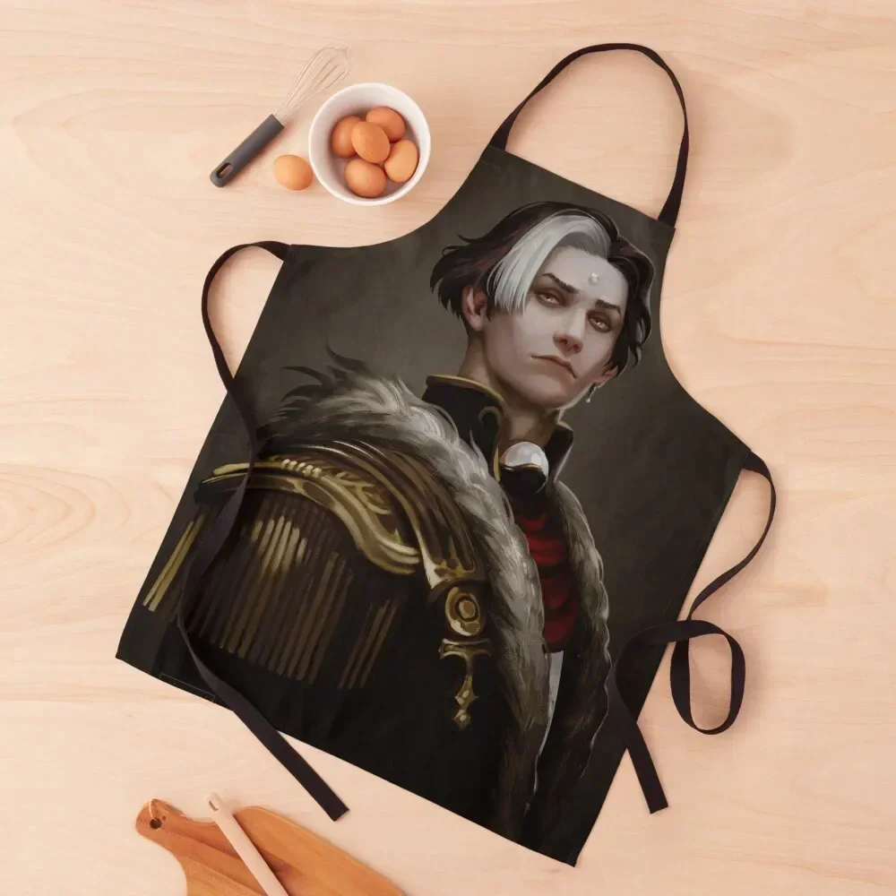 

Solus zos Galvus portrait Apron for women halloween Women's Dress Kitchen Things And For Home Kids Apron