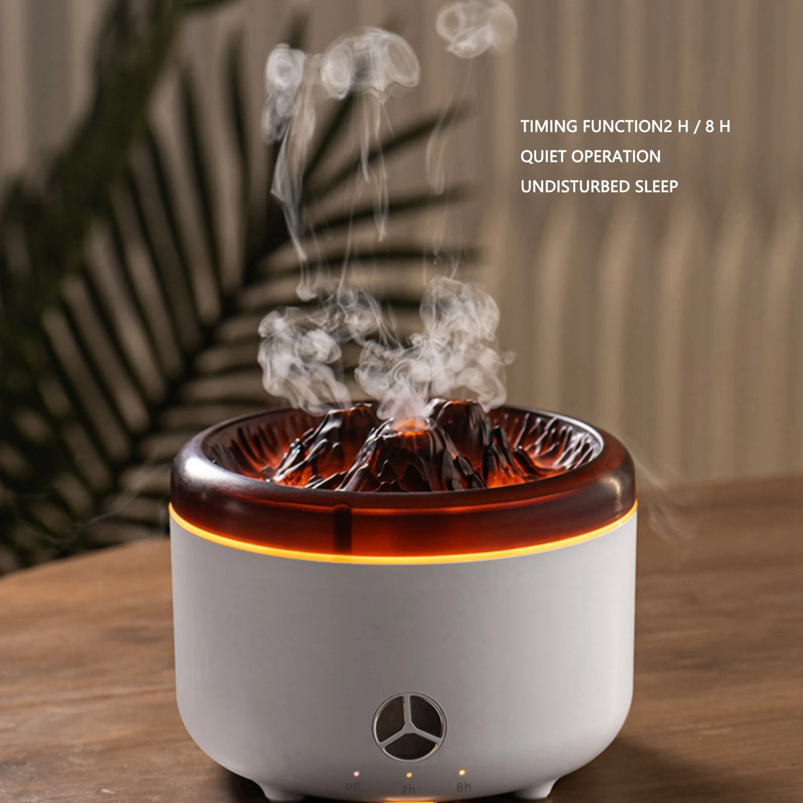 

Flame Essential Oil Diffuser 500ml Aroma Diffuser Aromatherapy Diffuser Mist Humidifier with Remote Control for Home Office