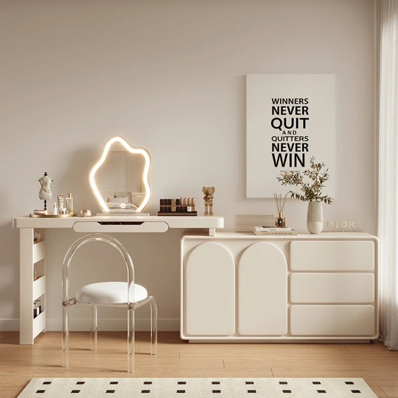 Makeup Table Dressing Table Chest of Drawers Integrated Bedroom Simple Modern Master Bedroom Corner Dressing Table