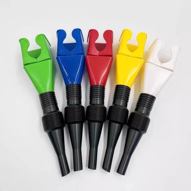 Car Petrol Fuel Funnel Plastic Motorcycle Refueling Gasoline Engine Oil Funnel Filter Draining Tool Oil Change Funnel Accessory