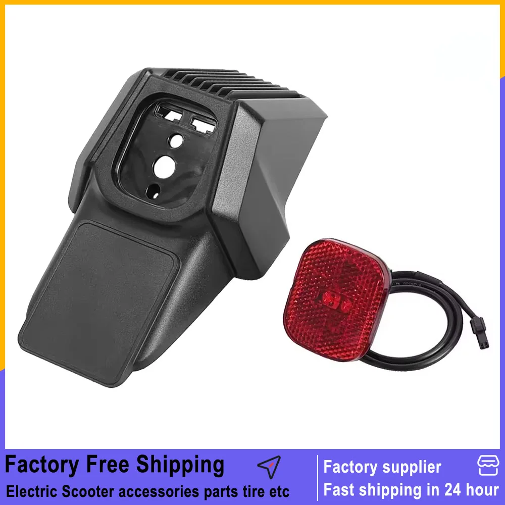 

Electric Scooter Rear Fender Assembly Include Brake Taillight For Segway Ninebot ZT3 Pro KickScooter Mudguard Kits