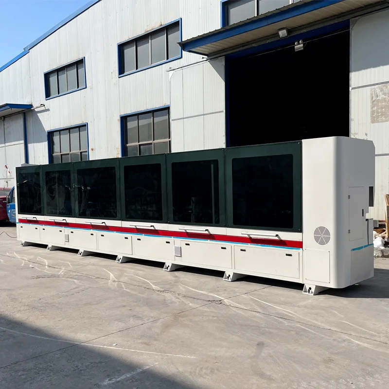 Automatic soft forming hand-free half-pass edge banding machine