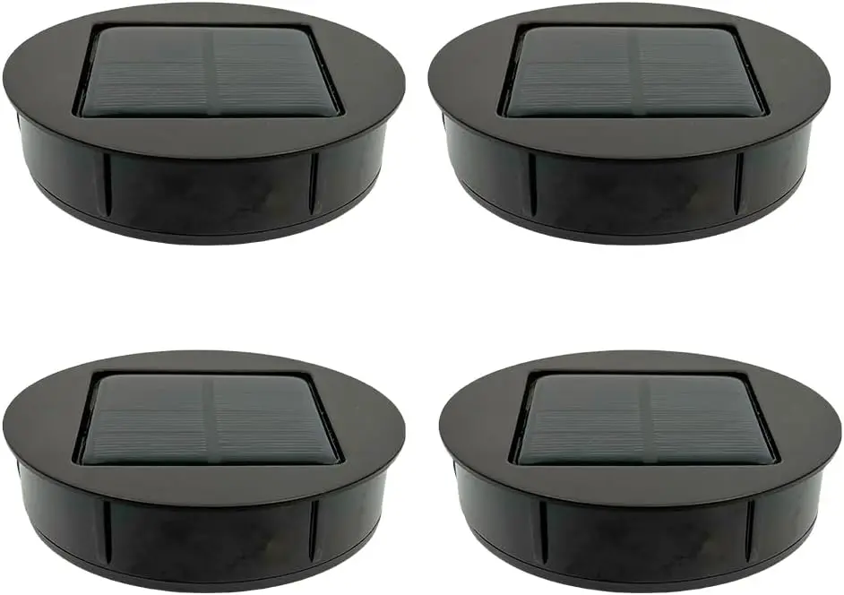 

4 Pack Replacement Top Housing for Solar Landscape Lighting
