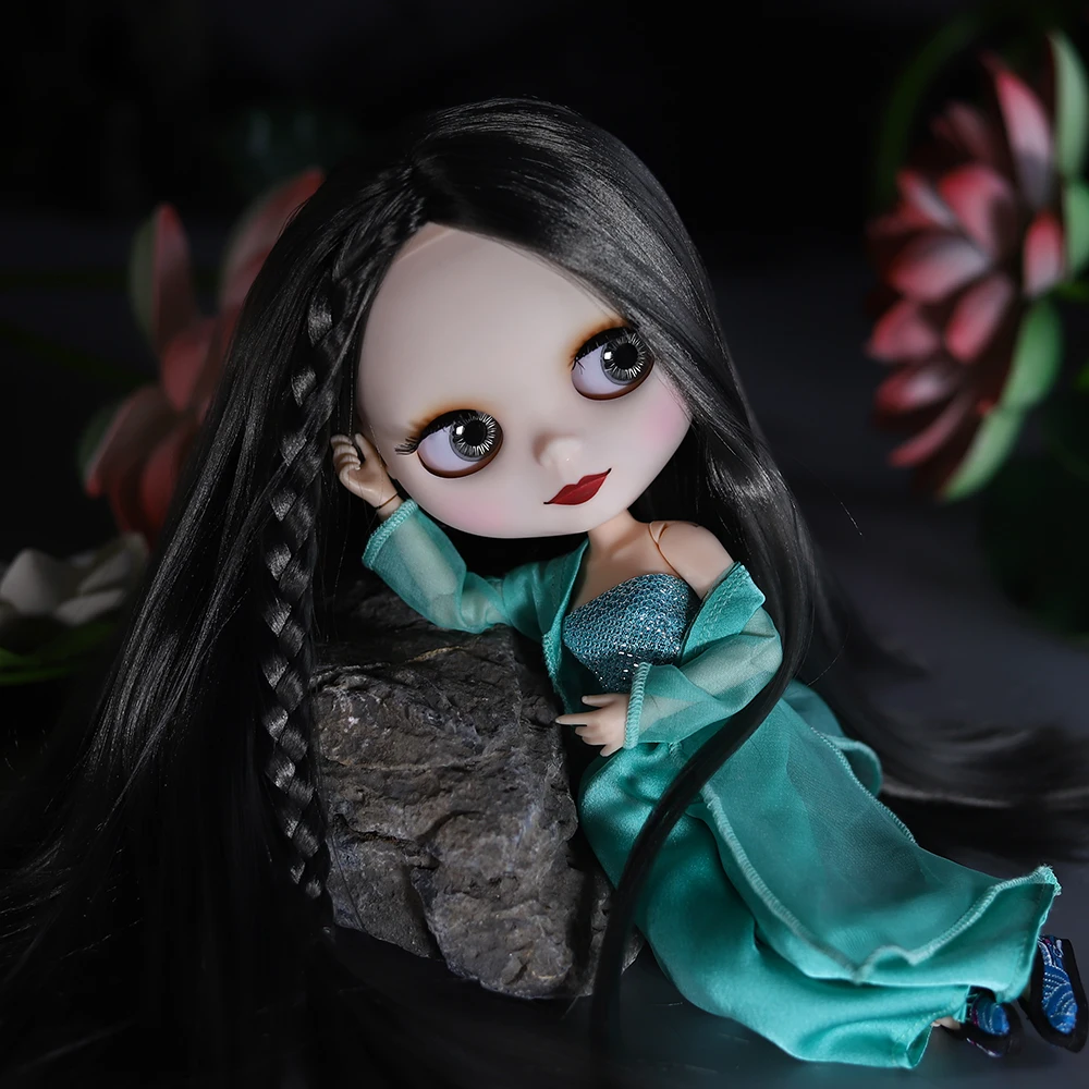 ICY DBS Blyth Gonna 1/6 BJD Serpente Verde Serpente Bianco Costume Set da Cinque Pezzi Anime Girl Toy Regalo SD