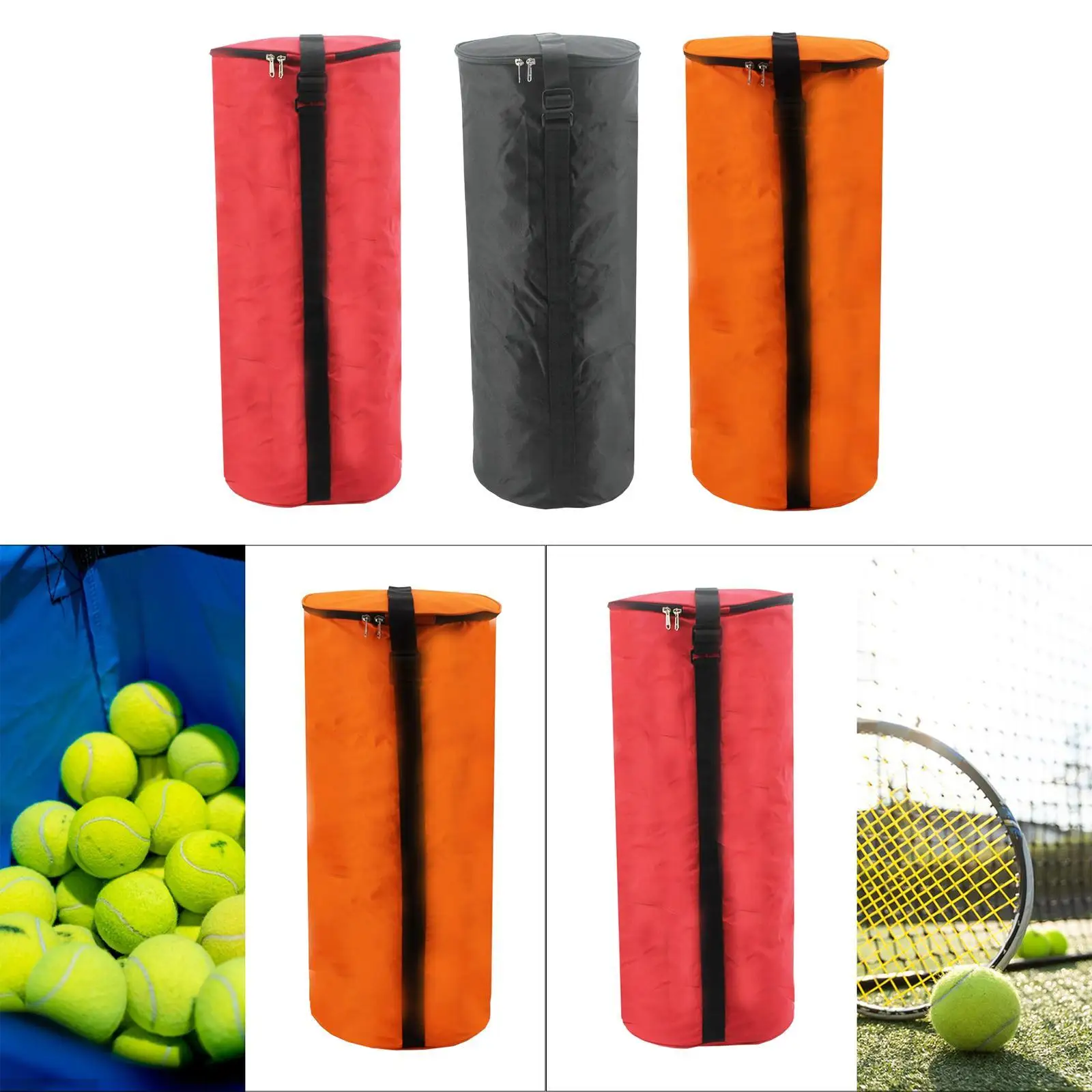 Bolsa de almacenamiento para pelotas de tenis, accesorios para cancha de tenis de mesa