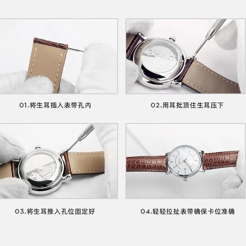 SKX007 Strap Federstege Durchmesser 2,0 mm 2,5 mm Passend für SKX007 SKX009 Turtle Uhrengehäuse Uhrenarmband 20 mm 22 mm 24 mm 26 mm Bandgliederstifte – Detail 10