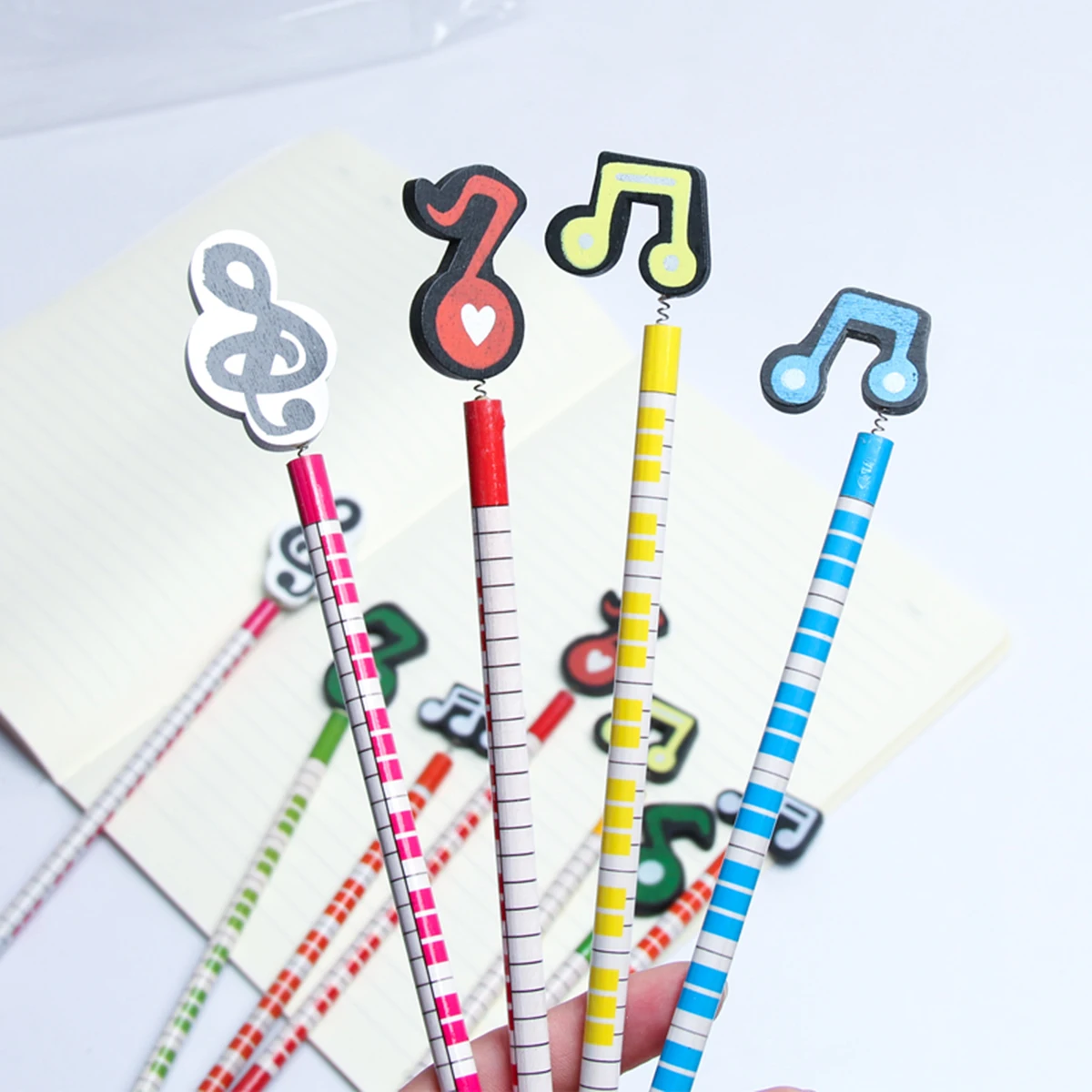 

12pcs Pencils Non Pencil With Leads Toxic Students Kids Wooden Leads Eraser Gift Pencil For Kids Writing Drawing